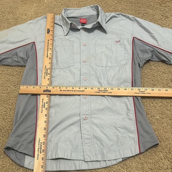 men’s fox racing button down shirt size medium - Picture 2 of 4